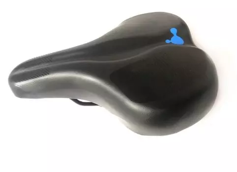 Седло велосипедное Forward HF-AZ-8006, 260*220 мм, с замком, черный, RSAHFAZ80061