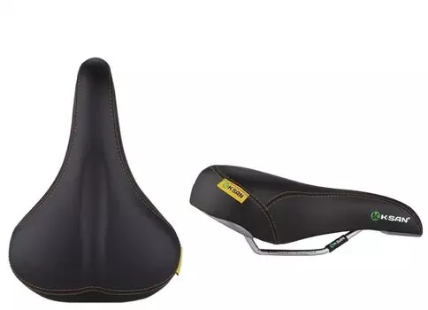 Седло велосипедное "K.SAN" YBT-6752, 257*172 mm, черный, RSAYBTK67521