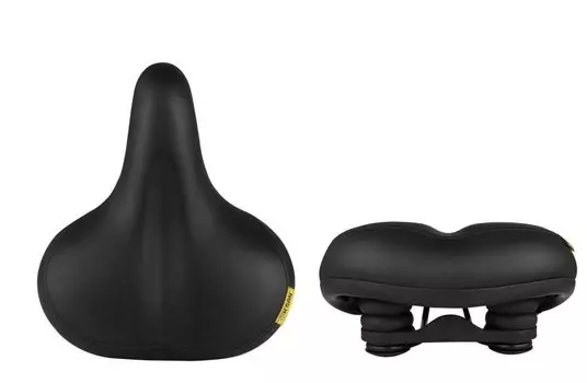 Седло велосипедное "K.SAN" YBT-7058, 245*200 mm, черный, RSAYBTK70581