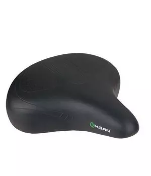 Седло велосипедное "K.SAN" YBT-8041 CRUISER, 292*285 mm, черный, RSAYBTK80411