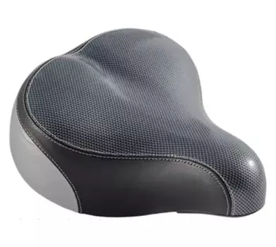 Седло велосипедное, комфорт, 276*215 мм, на пружинах, с замком, HF-AZ-1204-16