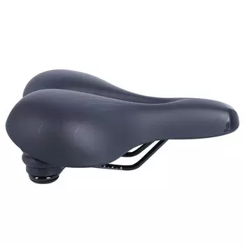 Седло велосипедное Oxford Contour Flow Unisex Saddle, 255x220 мм, черный, 2023, SA958