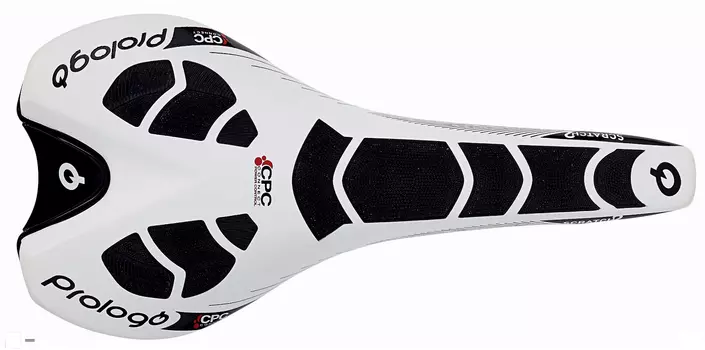 Седло велосипедное Prologo, SCRATCH-2 NACK CPC, 134, черно-белый, AM, SC20NA4WBC0-AM