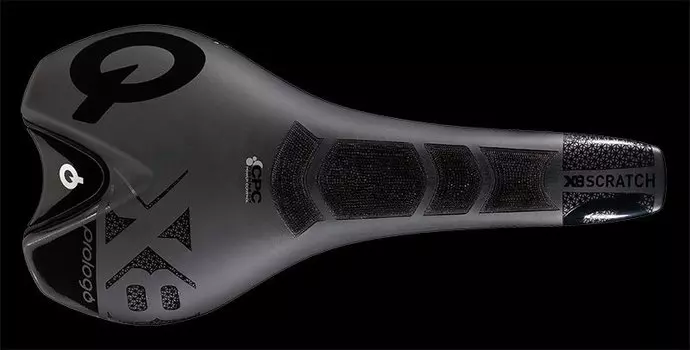 Седло велосипедное Prologo, SCRATCH X8 CPC, TIROX, черный, AM'17, SCX8TN0HBC7-AM