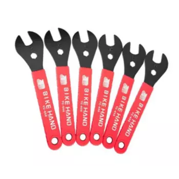 Набор конусных ключей Bike Hand, 6 штук, YC-658-6P