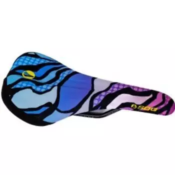 Седло велосипедное SDG Bel-Air V3 Artist Camo Alloy, 260х140 мм, Purple, 06229DS