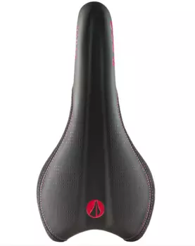 Седло велосипедное SDG Radar Ti-Alloy Black/Red, 01505DS