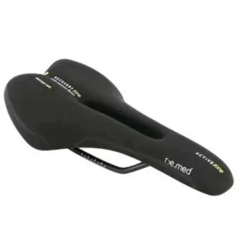 Седло велосипедное SELLE ROYAL, Remed Sport Athletic, 287x136мм, 343гр, черное, 02-300463