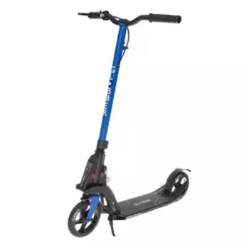 Самокат Globber ONE K180 BR, складной, двухколесный, с ручным тормозом, нагрузка до 100 кг, синий, 499-192