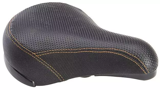 Седло велосипедное STELS AZ-5211, детское, 230x155, черный, 470154, LU084833