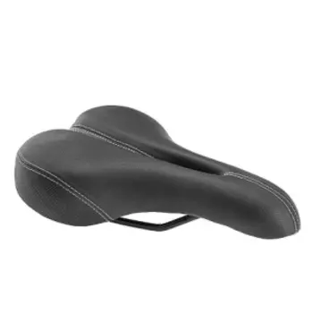 Седло велосипедное Stels AZ-5585, черный, 275х155 мм, 470180