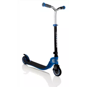 Самокат Globber FOLDABLE FLOW 125, складной, двухколесный, нагрузка до 100 кг, синий, 473-100