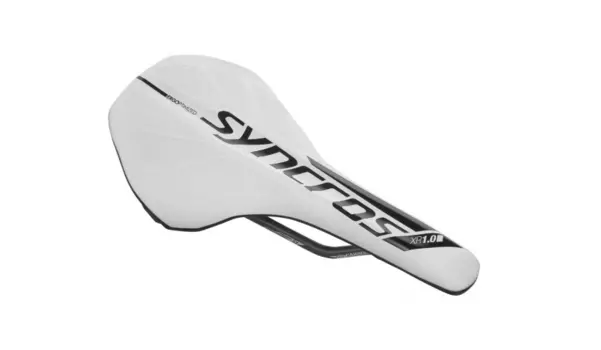Седло велосипедное Syncros XR1.0 Carbon narrow, white, 238582-WH