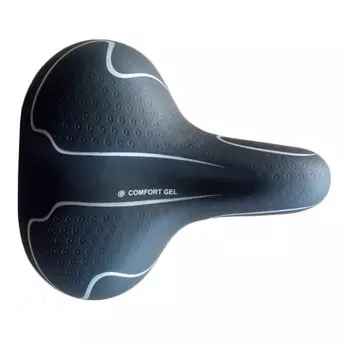 Седло велосипедное TBS, 260x190мм с пружинами, с замком, AZ-1250