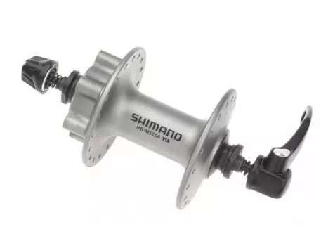 Велосипедная втулка Shimano Deore M525A, передняя, 32 отверстия, QR, EHBM525ABSS