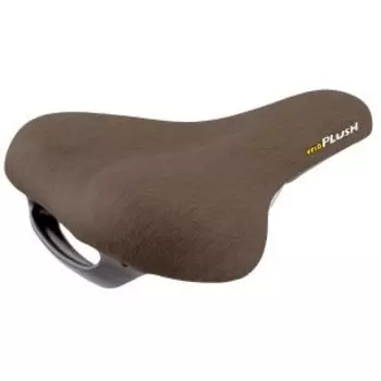 Седло велосипедное VELO Stella Urban, 265х207мм, коричневое, 5-250562