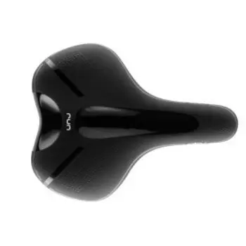 Седло велосипедное DDK, комфорт, для города, унисекс, 267x200 мм, черный, D-2265