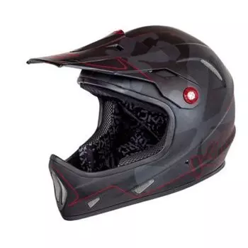Велошлем KALI Avatar, черно-красный