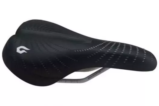 Седло велосипедное женское Blackburn Comfort Trail, комфорт, черное, BB2027517