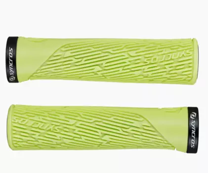 Грипсы велосипедные Syncros Women Pro, Lock-On, салатовые, резиновые, 250577-5839