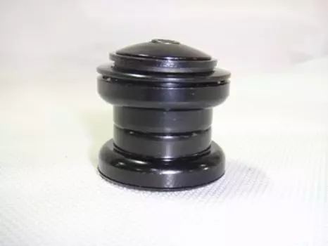 Рулевая колонка TBS не резьбовая, 1-1/8", чёрная, диаметр внутренних чашек 34мм