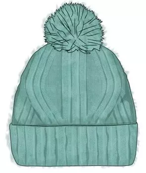 Шапка Buff Knitted Hat Nerla Nerla Pool, US:one size, 132335.722.10.00