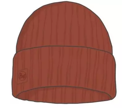 Шапка Buff Knitted Hat Rutger Rutger Cinnamon, US:one size, 129694.330.10.00
