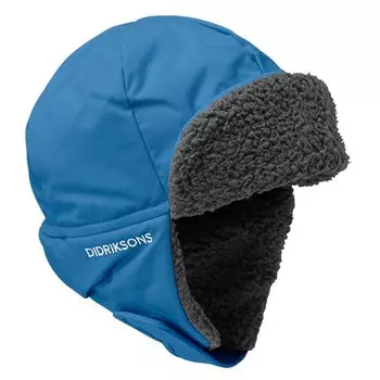 Шапка детская DIDRIKSONS BIGGLES KID'S HAT 482, берлинская лазурь, 504374 (Размер: 52, Цвет: берлинская лазурь)