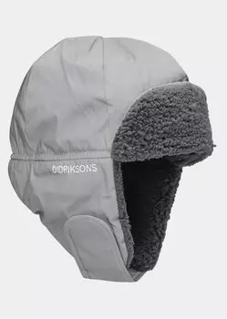 Шапка детская Didriksons BIGGLES REFLECTIVE KIDS CAP, серебро, 503940 (Размер: 50 )