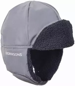 Шапка детская Didriksons BIGGLES REFLECTIVE, серебро, 502055