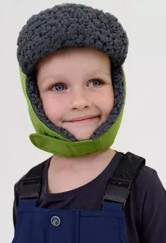 Шапка детская NORPPA KOMITO KID'S CAP 207 лайм, 100221 (Размер: 52)