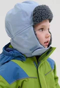 Шапка детская NORPPA KOMITO KID'S CAP 091 голубой, 100221 (Размер: 54)