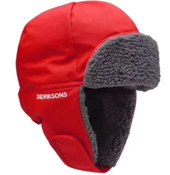 Шапка DIDRIKSONS BIGGLES KIDS CAP, детская, карминно-красный, 503937 (Размер: 54 )