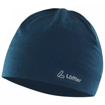 Шапка Loeffler MERINO, deep water,EL26090-470