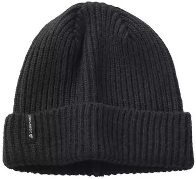 Шапка подростковая Didriksons NILSON KNITTED YOUTH BEANIE, черный, 502842