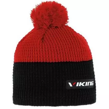 Шапка VIKING Zak Red, US:one size, красный/черный, 2022-23, 210/21/0424_0034