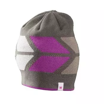 Шапка женская Bontrager Trek Chevron Women's Beanie, Purple/Grey, TCG-440099