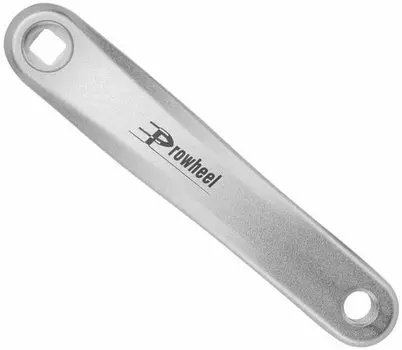 Шатун левый Prowheel A00C алюмин. 152мм "под квадрат" серебристый, 580293