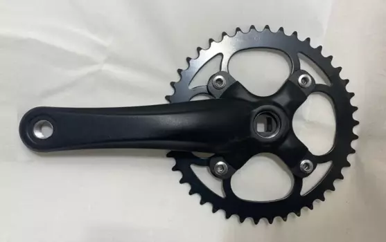 Система шатунов с ведущей звездой PROWHEEL PI-242, SQR, 170 мм, 42T, правый, черный матовый, 1CW110000300