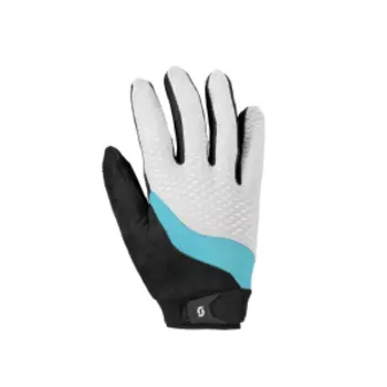 Велоперчатки Scott Essential LF Womens Glove, white/blue atoll, 2016