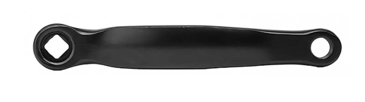 Шатун велосипедный S02, для системы шатунов HDL-S303, левый, 170 мм, сталь, чёрный, 580259