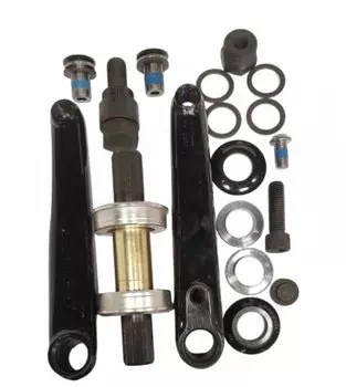 Шатуны FSA Wild Child, BMX, Black, 175mm c кареткой, 520-2400