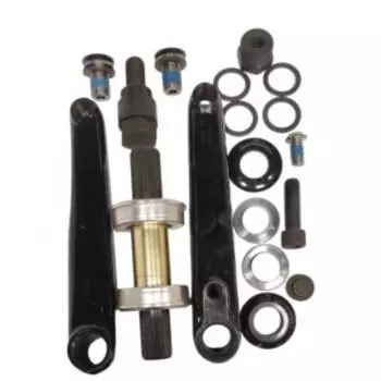 Шатуны FSA Wild Child, BMX, Black, 175mm c кареткой, 520-2400