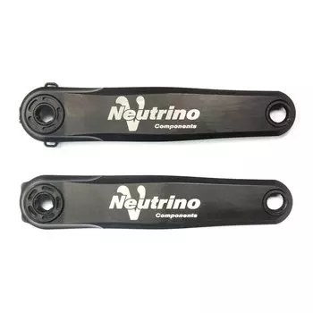 Шатуны Neutrino Solid, 175мм, вал 138мм, алюминий, NCRNKSLD175-138