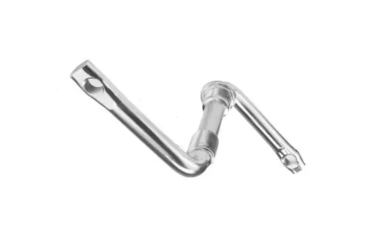 Шатуны односоставные TRIX 140мм, резьба левого 7/8 "мм, правого 15/16", для педали 1/2", серебристые, SXH-OPC-026-140