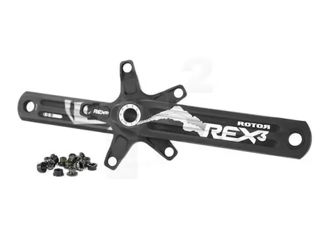 Шатуны Rotor Rex 3.2 XC2 BCD110/60 Black 170mm (C02-070-19010-002)