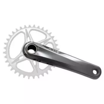 Шатуны Shimano XTR, M9100, 1x11/12 скоростей, 175мм, без звезды и каретки, черный, IFCM91001EXX