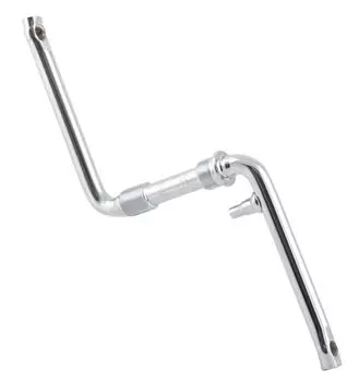 Шатуны велосипедные M-Wave BMX 152мм левый 7/8"х24TPI правый15/16"х24TPI резьба 1/2" сталь 5-359393