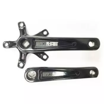 Шатуны велосипедные SD, под квадрат, l: 140mm, черный, SDCS15SQ140BK