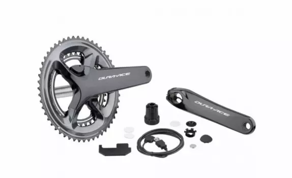 Шатуны велосипедные Shimano Dura-Ace, 9200, POWERMETER, L172.5mm, без шестеренок, IFCR9200PDXXD